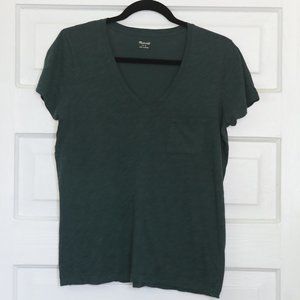 Madewell V-Neck Pocket Tee